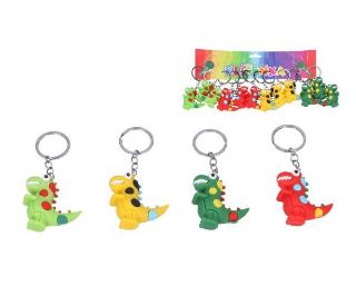 Obrázek z Klíčenka dinosaurus dětský, guma, 4dr (12) 